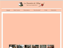 Tablet Screenshot of lachaumiereduvillage.com